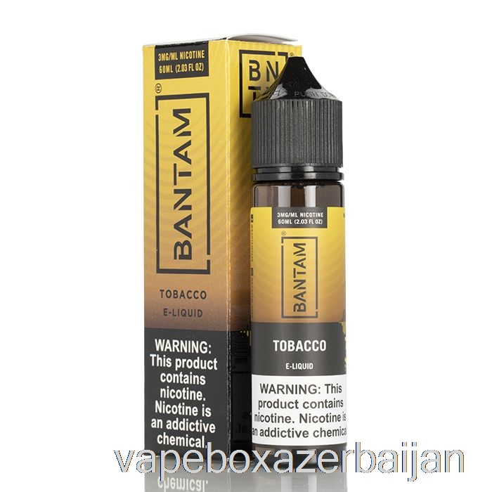 Vape Smoke Tobacco - Bantam Vape - 60mL 3mg